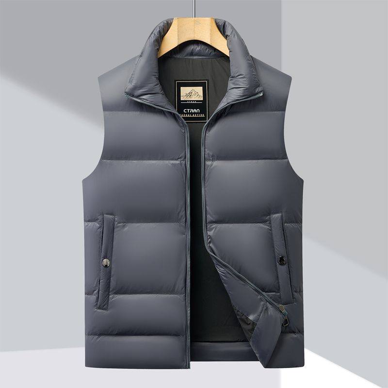 恒源祥秋冬季新款男装立领羽绒马甲外套开衫背心,男装,羽绒马甲,淘宝优惠券,粉丝福利购,淘宝优惠卷