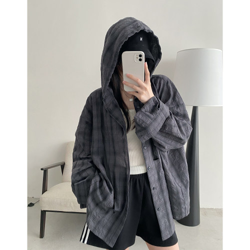 明星同款春夏季宽松衬衫时尚百搭