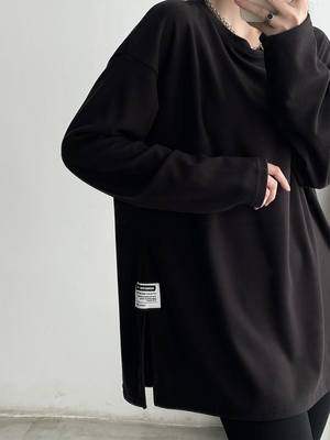 保暖德绒打底衫女秋冬加厚内搭