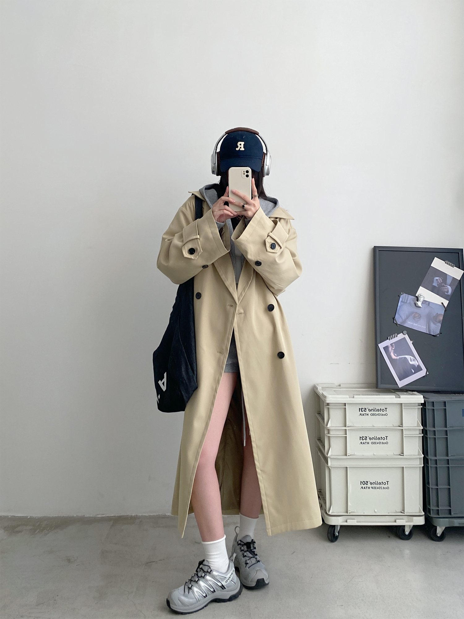 风衣外套女款新款春秋高级感大衣