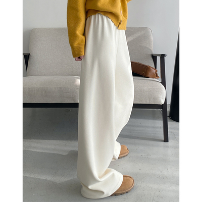 新款宽松休闲裤显高显瘦裤子女