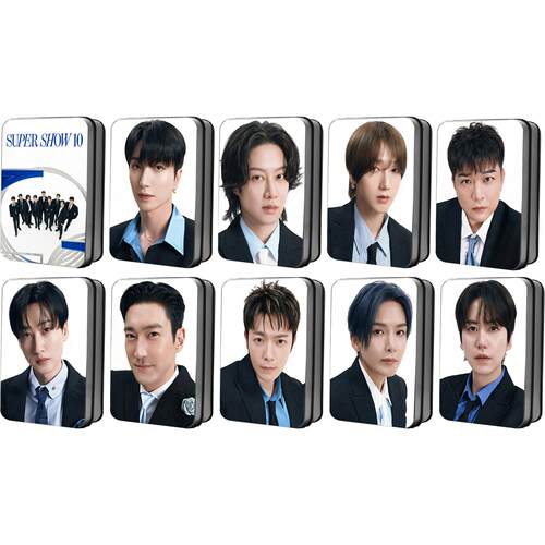 SuperJunior20周年巡演lomo卡