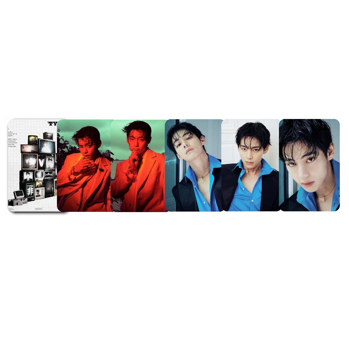 防弹少年团  金泰亨田正国 朴智旻 周边 收藏纪念版周边小卡