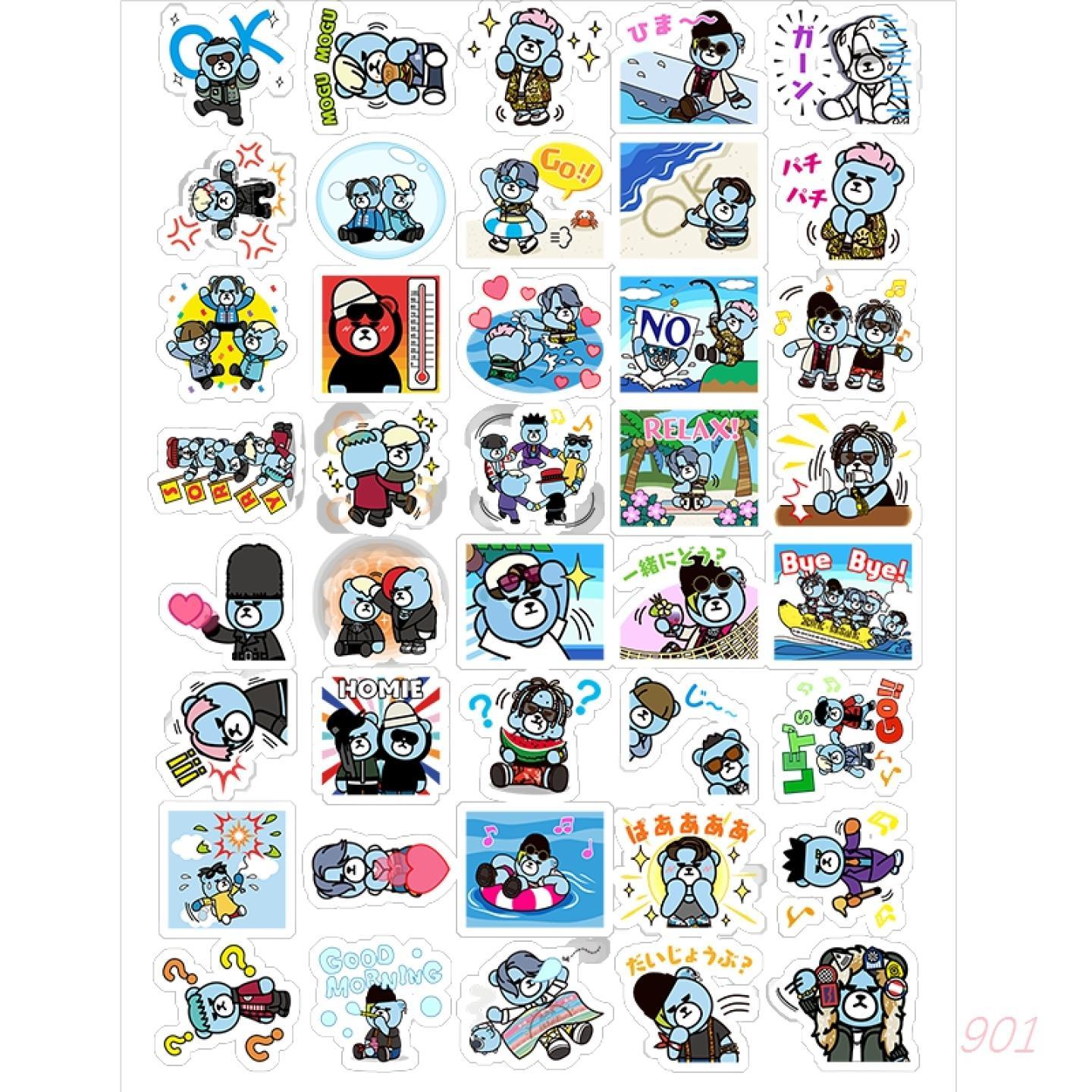 BIGBANGKRUNKYG熊版夏日手机壳