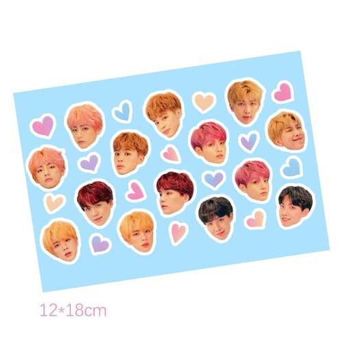 防弹少年团loveyourself贴纸