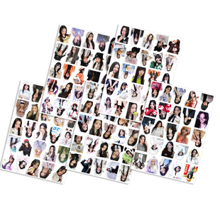 礼ILLIT YUNAH MINJU MOKA WONHEE  IROHA防水手机笔记本贴纸