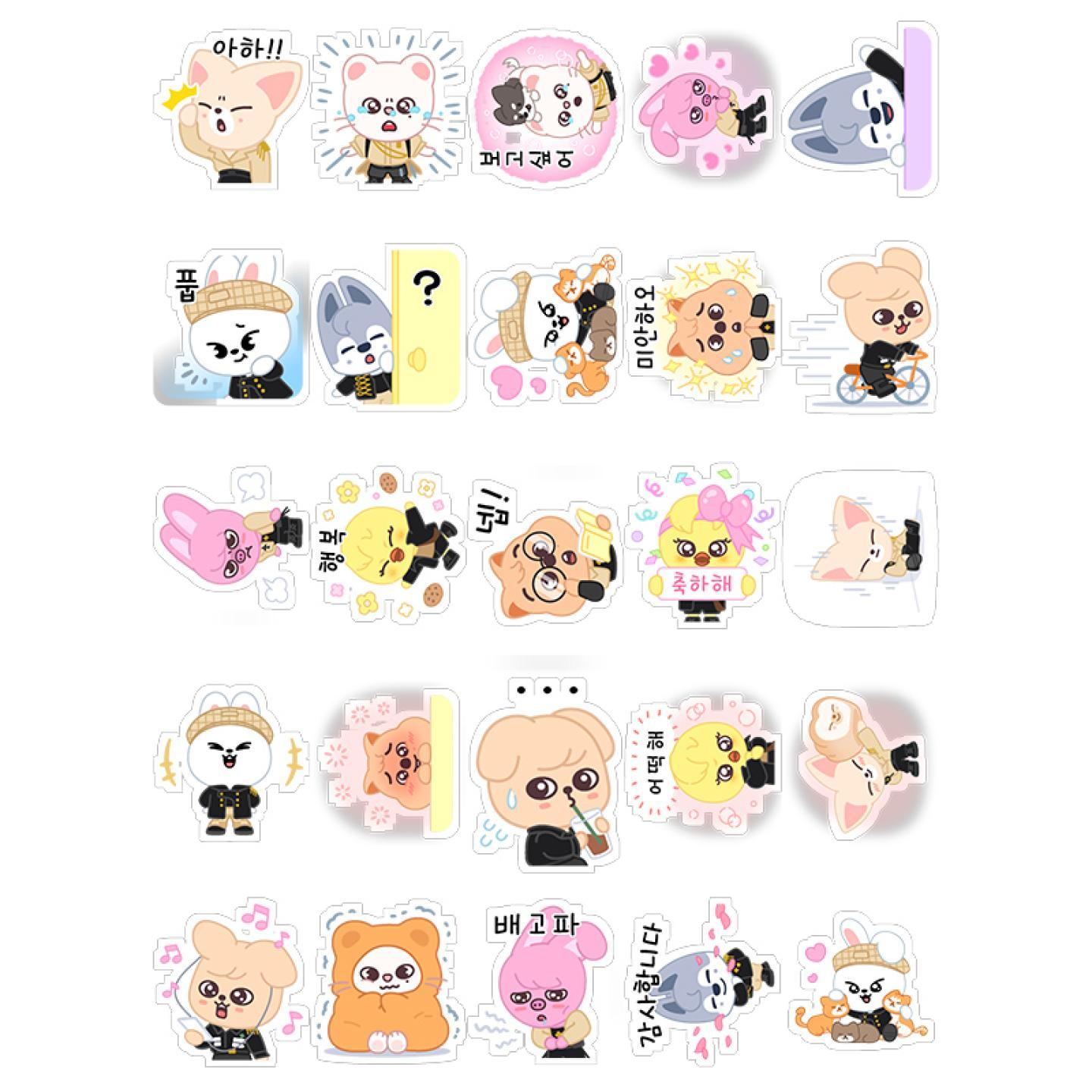 StraykidsSKZOO周边防水贴纸