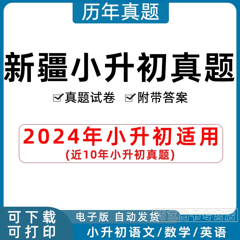 2023年新疆自治区小升初历年