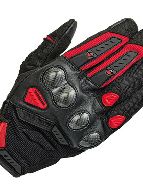 RSTAICHI RST444夏季骑行手套 可触屏 手背碳纤维保护