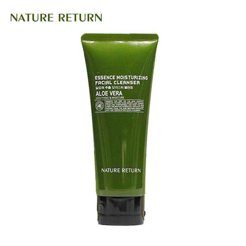 NATURE RETURN菁萃洁面深层清洁 温和保湿补水控油祛痘芦荟洁面