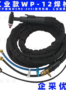 WP-12 WP-18水冷氩弧焊枪适用于瑞凌WSME-500I  400I 500IJ