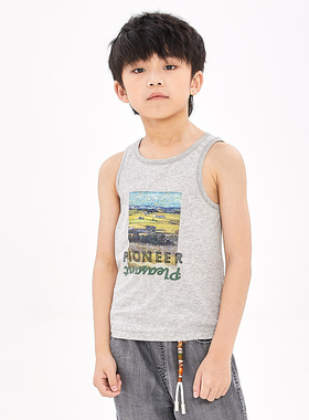 男童无袖打底衫小背心T恤夏装童装儿童宝宝薄款上衣小衫2Z25316