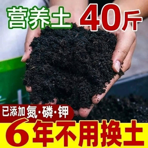 惠立营养土养花种菜通用型花土种花种菜家用疏松透气泥土壤种植土