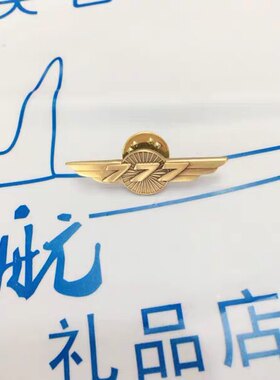 波音机型徽章金属军迷帽子配饰