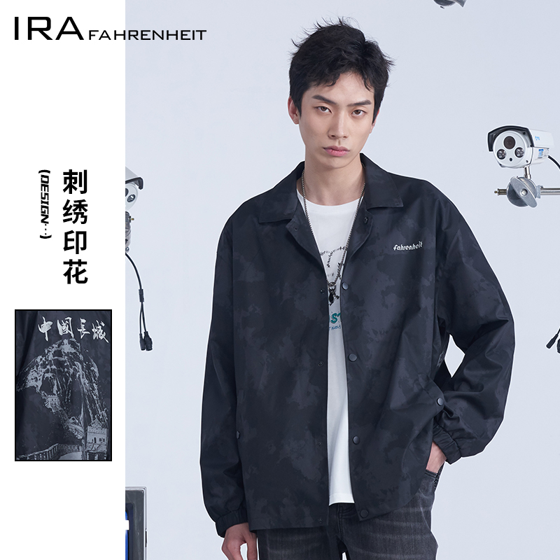 IRA新款春季潮流教练夹克