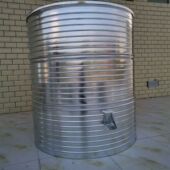 大型家用粮仓 加厚储存仓大号圆形储粮仓铁皮仓防鼠仓加厚存粮仓