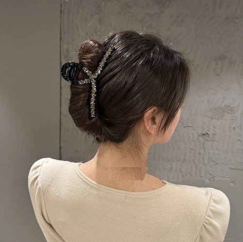 大号鲨鱼夹13cm抓夹盘发马尾夹