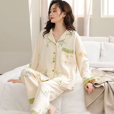 kitty猫睡衣女款春秋季纯棉长袖可爱2025新款超火夏天全棉家居服