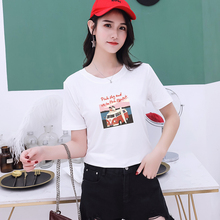 简曼琳 100%纯棉新款韩版宽松T恤