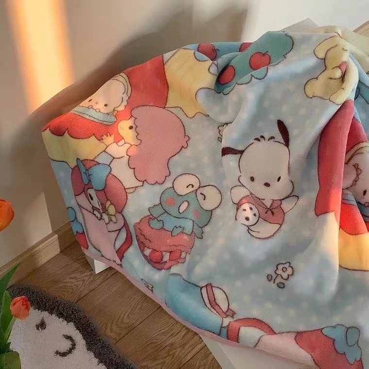 春夏卡通毛毯可爱帕恰狗毯子