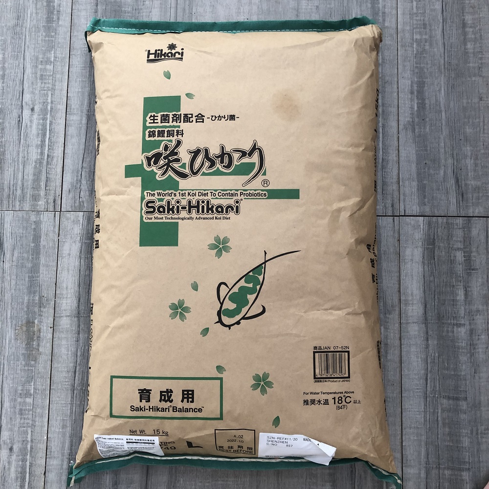 包邮进口日本原装樱花饲料育成色扬增体高蛋白质不浑水鱼食鱼饵