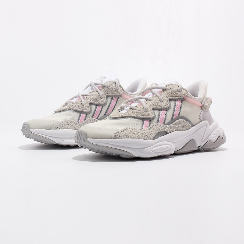 5码三叶草adidas休闲鞋女鞋潮流老爹鞋ozweego运动鞋eg8729