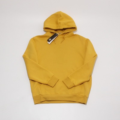 三叶草男装宽松连帽抓绒保暖卫衣