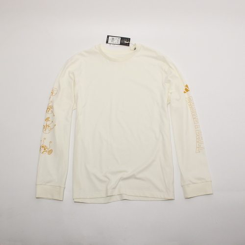 阿迪达斯男运动休闲圆领长袖T恤