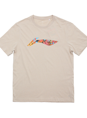 LINING李宁男子全棉圆领运动休闲短袖T恤AHSR693 AHSR406 AHSS561