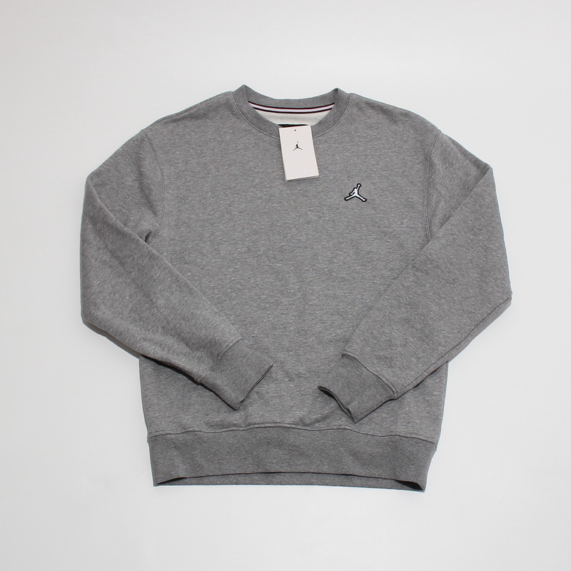 耐克JORDAN抓绒保暖圆领套头衫