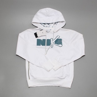 瑕疵S码NIKE耐克潮流男装吸湿排汗连帽套头衫运动卫衣DV9502