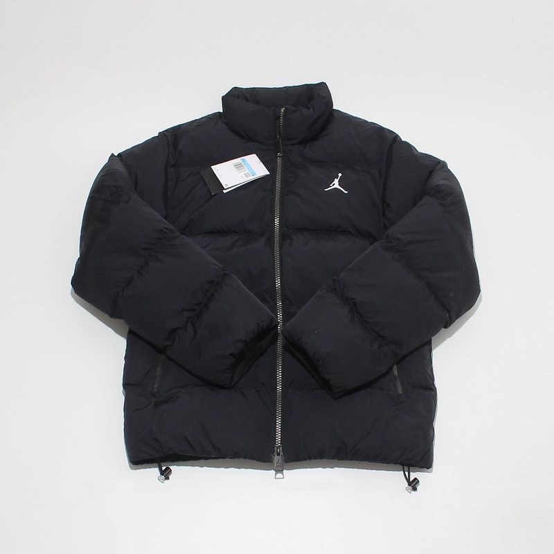 NIKE耐克潮流男装JORDAN立领保暖休闲棉服秋冬运动外套FB7332-010