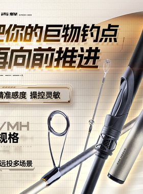 钓迷大青蜂泛用远投路亚竿超轻