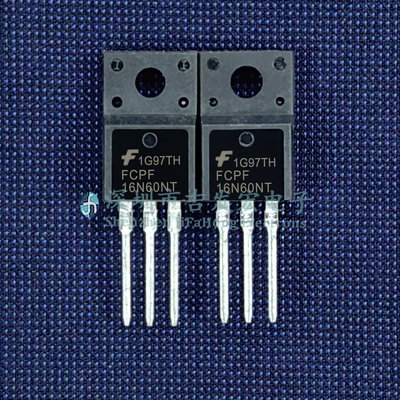 FCPF16N60NT 现货库存 TO-220F 600V 16A 可直拍