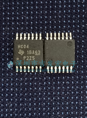 HC04 SN74HC04PWR SN74HC04PWR 丝印HC04  贴片TSSOP-14 可直拍