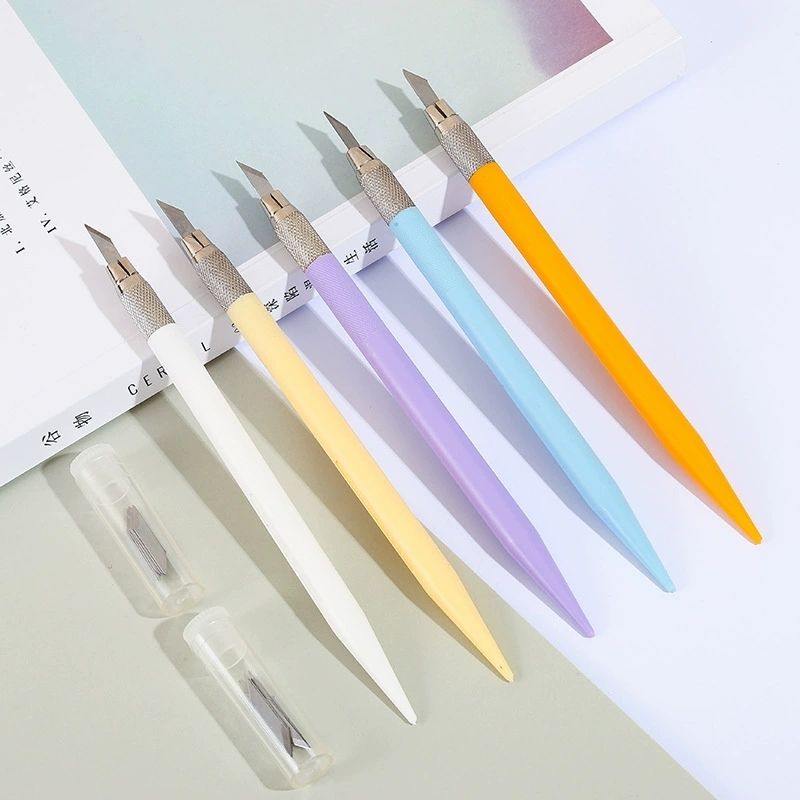 橡皮章砖雕刻笔刀印章刻画模型工具木雕纸雕剪纸手机贴膜小黄刻刀