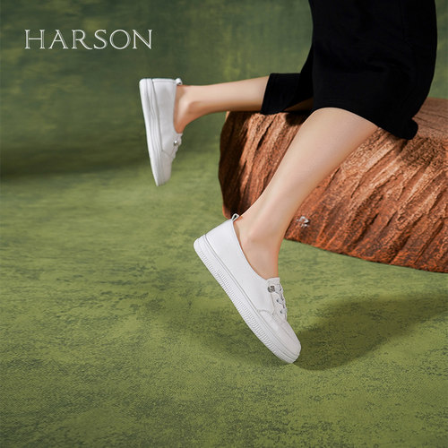 四季可穿平底百搭女士休闲鞋子
