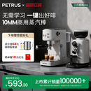 柏翠小白醒醒家用小型咖啡机现磨意式 浓缩打奶PE3366pro