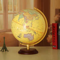 Excellent 32 globe 25cm map student medium teaching metal globe pendulum send magnifying glass