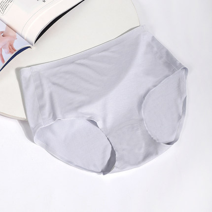PROEA/宝路易高腰收腹内裤女薄款不卷边抗菌透气收小肚子平角塑身