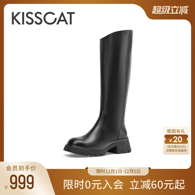 KISSCAT接吻猫长筒骑士靴女