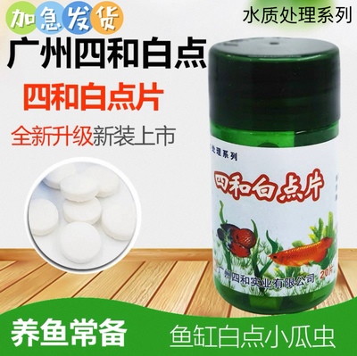 四和白点片水处理观赏鱼白点净