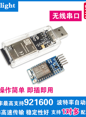 2.4G无线手机蓝牙WIFI串口TTL/485模块高速USB远距离透传智能车