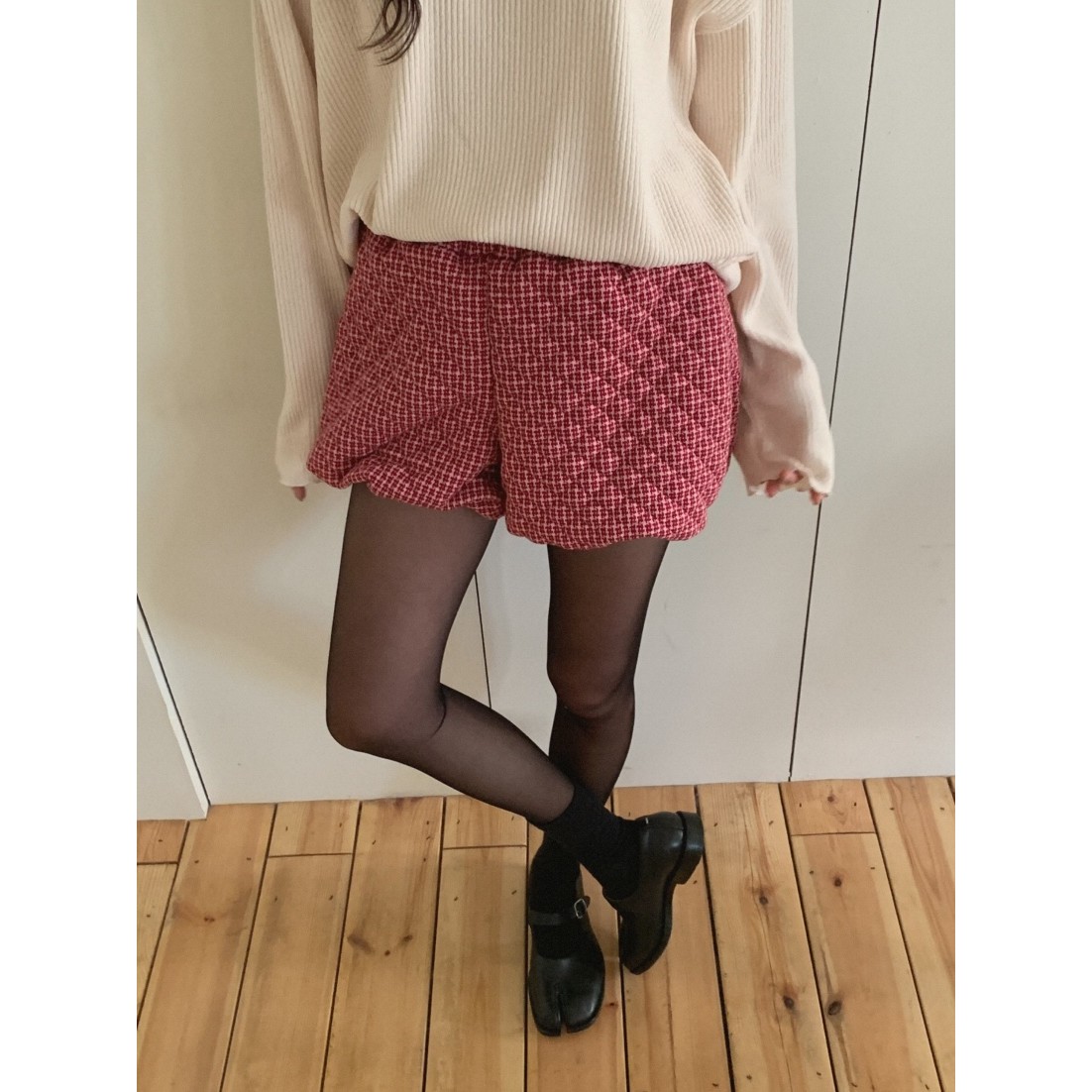 八1203韩国东大门运动短裤区4516869韩版炸街可爱修身冬季风格