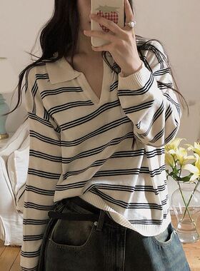 六0923韩国正品vin-vle-15498 针织衫区端庄秋夏别致韩版舒适可爱