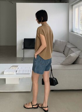 九0322韩国东大门t恤区HEBON-8754004流行人气潮流春季档口通勤