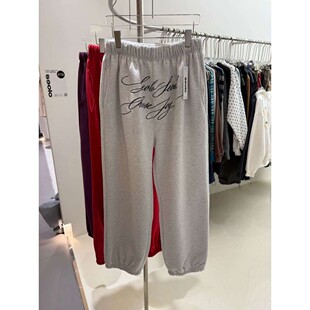 九1018韩国东大门休闲长裤区seolo-8672104档口正品学院休闲高档