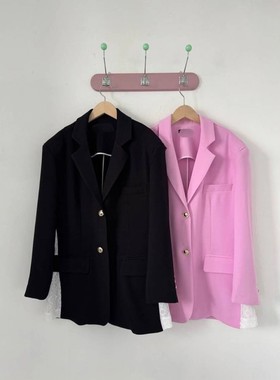 九0821韩国东大门西服区blackjo-8613012可爱原宿冬季瑞丽正品