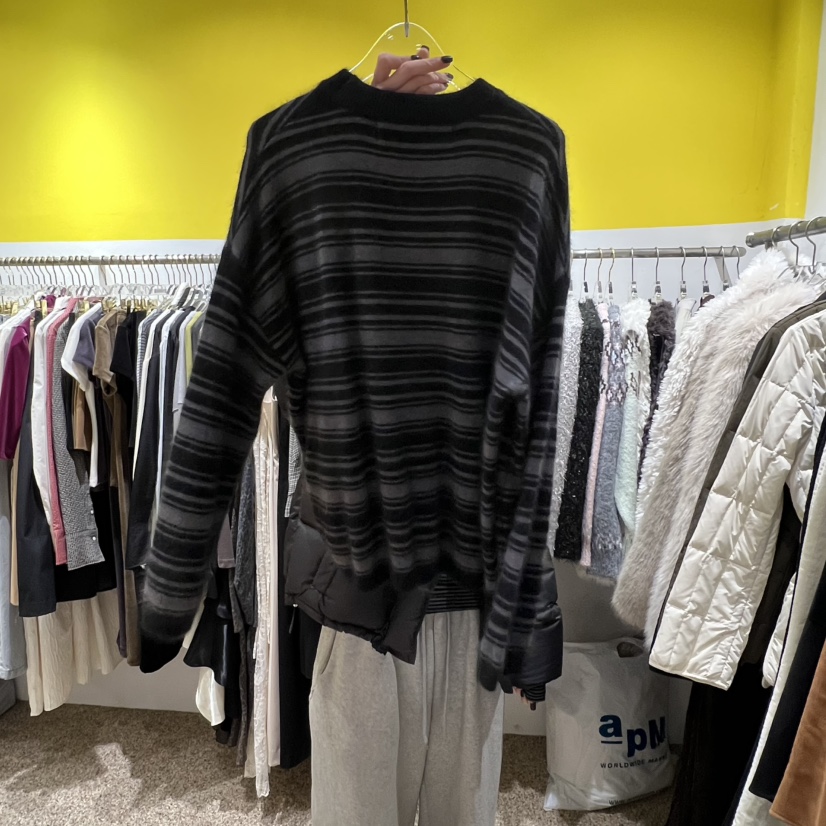 八1203韩国东大门运动户外针织衫区4515195时装人气个性秋季端庄