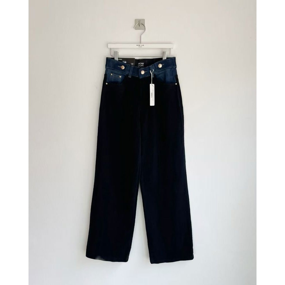 九1006韩国东大门运动牛仔裤区HowLuk-8663872欧美正品清新休闲